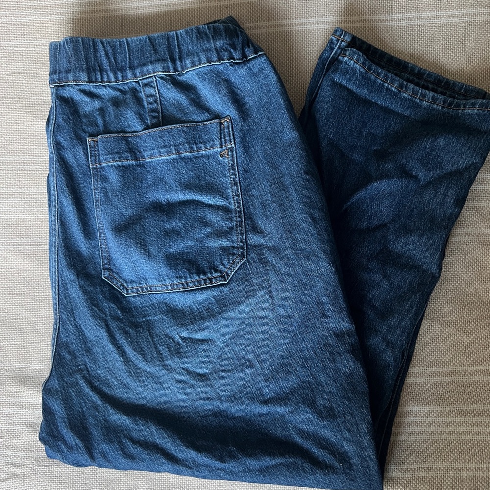Plus Pull-on Straight Jeans - Madewell - Size 20 - Picture 5 of 6